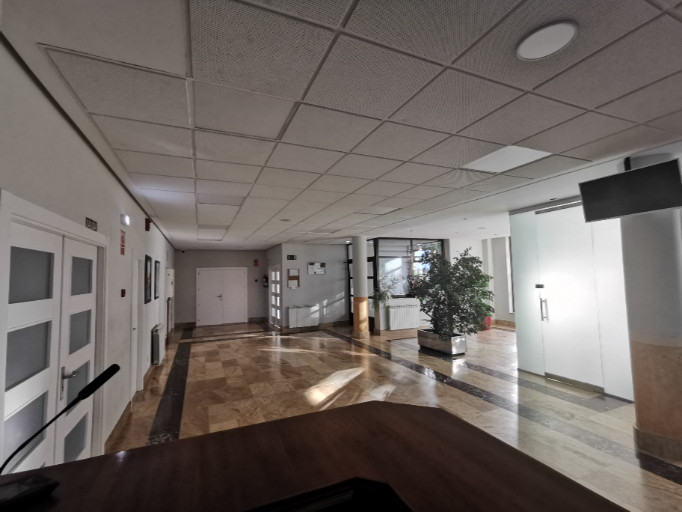 entrada al centro residencial de Campolar Ardoncino