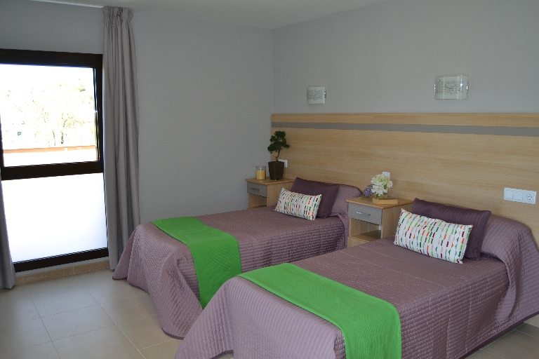 habitación doble se La Casita del grupo Campolar