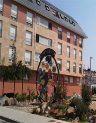 grupo campolar - fachada de las viviendas tuteladas